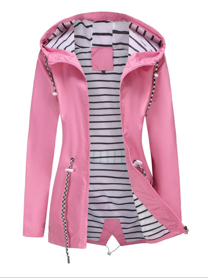Wasserfeste Lange Outdoor-Jacke