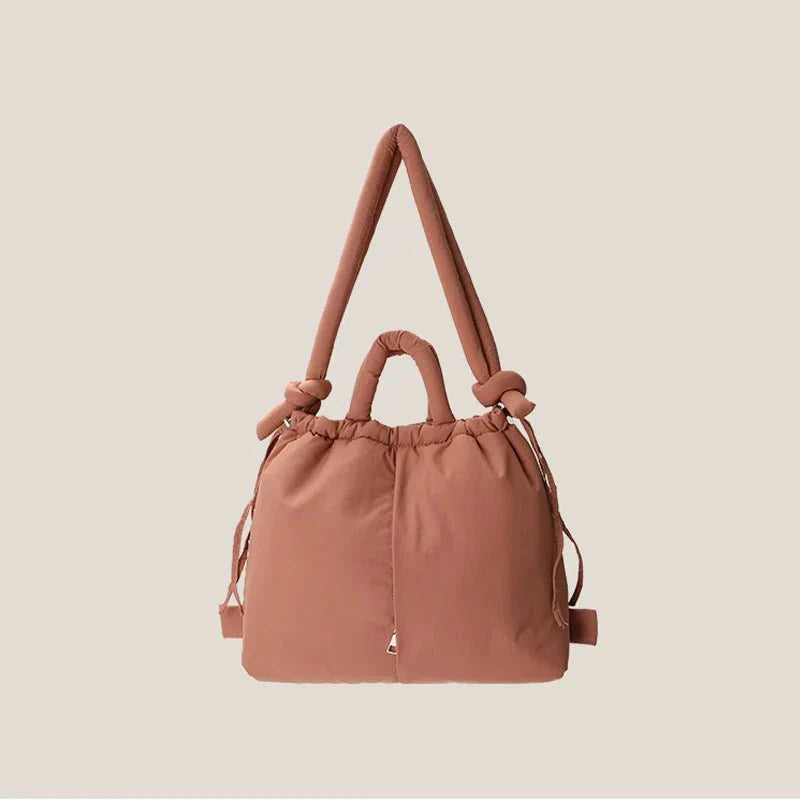 Damen Schultertasche Groß Gepolstert