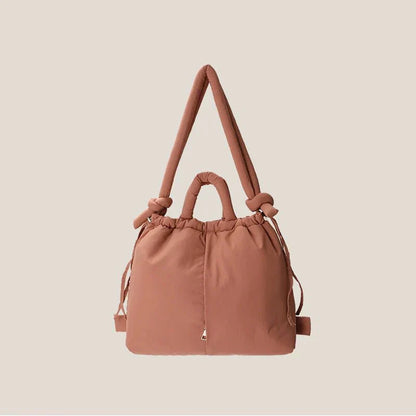 Damen Schultertasche Groß Gepolstert