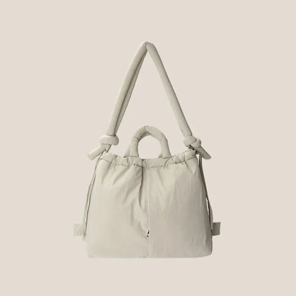 Damen Schultertasche Groß Gepolstert