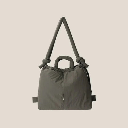 Damen Schultertasche Groß Gepolstert