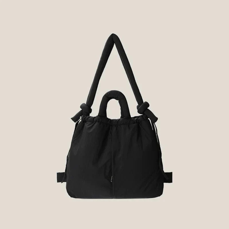 Damen Schultertasche Groß Gepolstert
