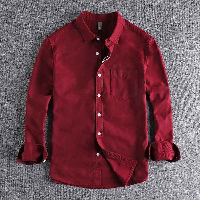 Klassisches Langarm-Shirt Basic