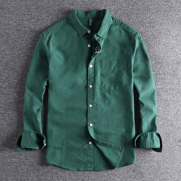 Klassisches Langarm-Shirt Basic