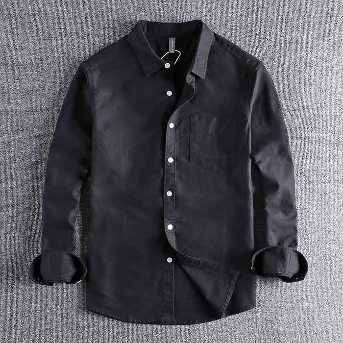 Klassisches Langarm-Shirt Basic