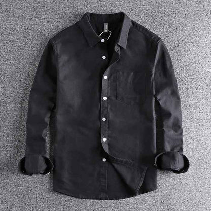 Klassisches Langarm-Shirt Basic