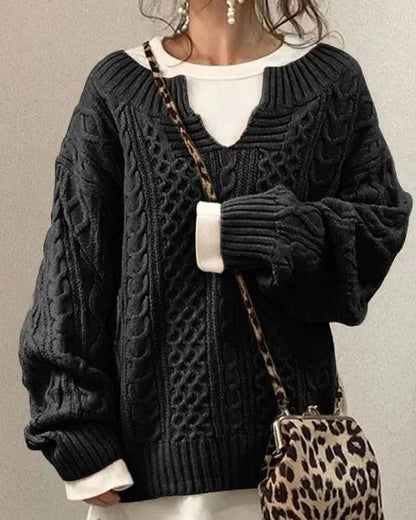 Soft Pullover Kuschelwarm Elegant