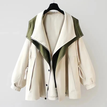 Modische Damenjacke Elegant Geschnürt