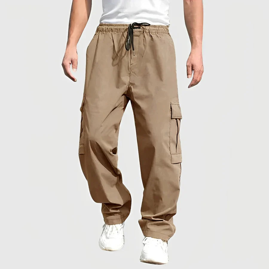 Bequeme Cargohose Mit Kordelzug