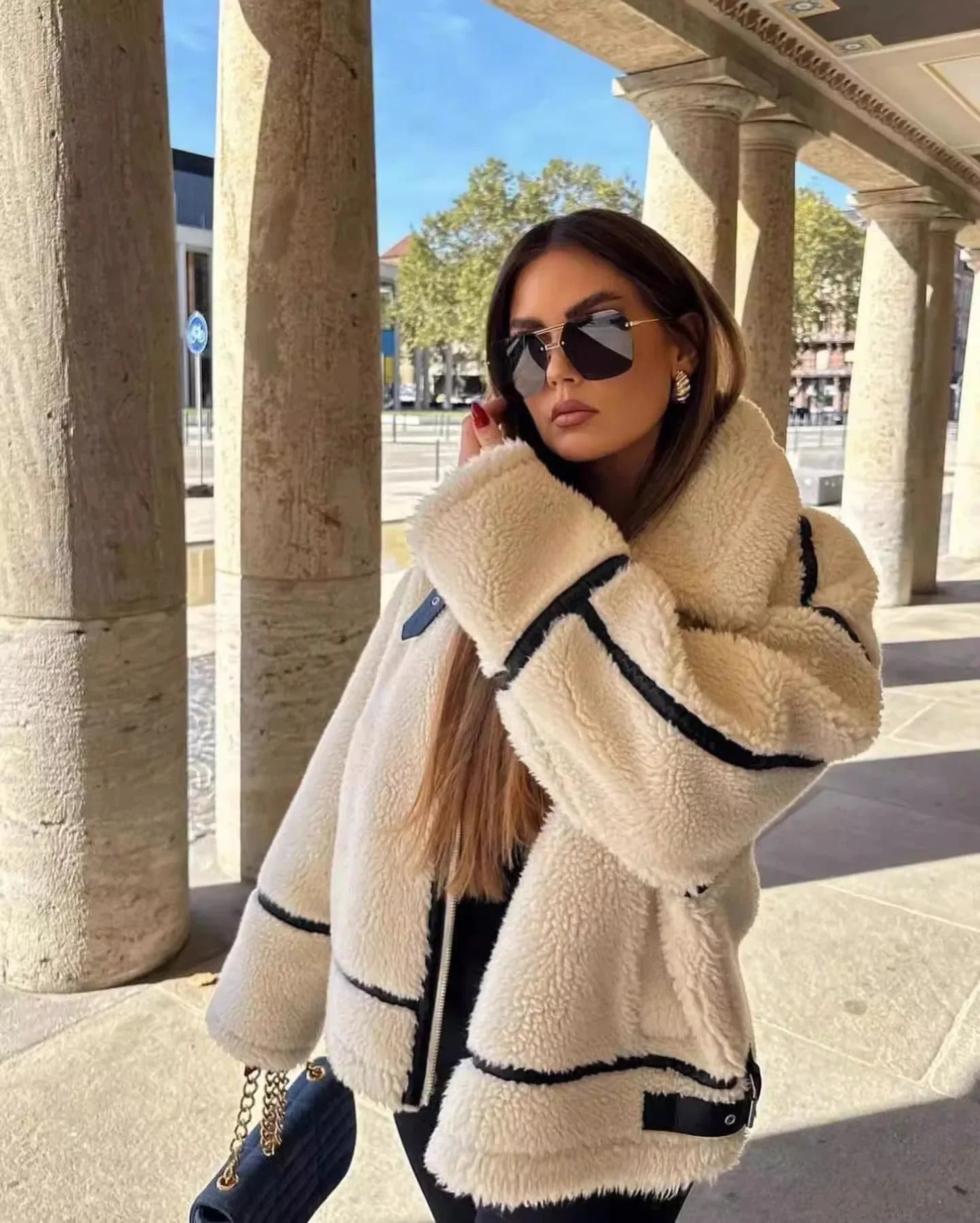 Weiche Teddyjacke Warm Winter