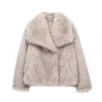 Stylische Damenwinterjacke Wärme