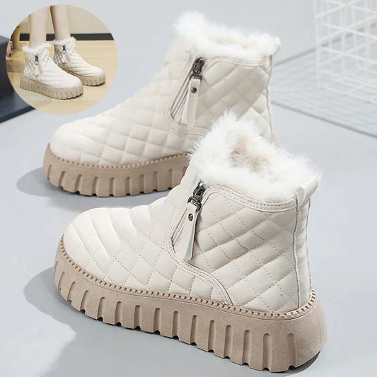 Stilvolle Ankle Boots Gepunktet - IdealeKleiden