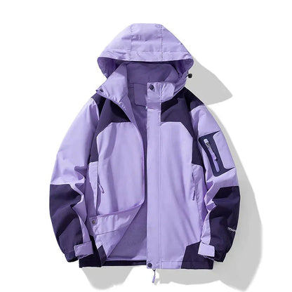 Wasserdichte Skijacke Fleece Warm Isoliert