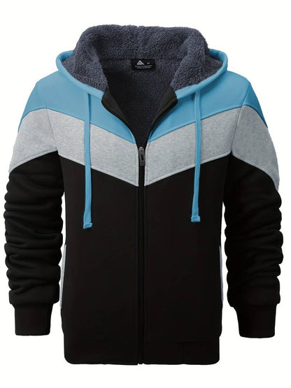 Herren Langarmjacke 3-Farben Trendy