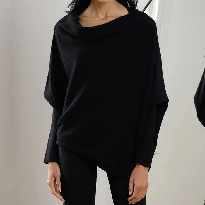Asymmetrische Sweatjacke Off-Shoulder Style