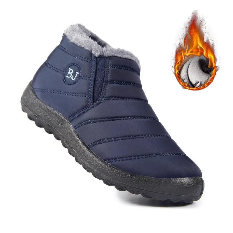 Damen Schneestiefel Warm & Bequem Winterstiefel