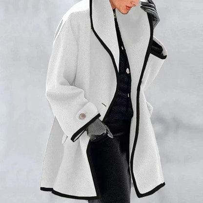 Herbst Winter Mantel Wollmix Damen