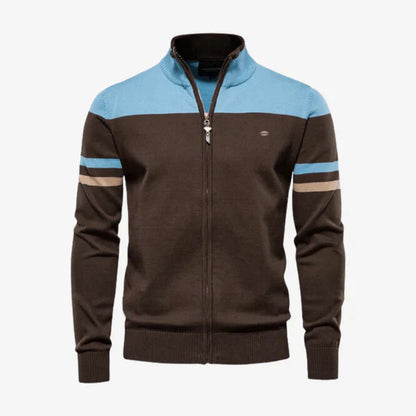 Falko - Stilvolle Zip-Jacke Moderner Kragen