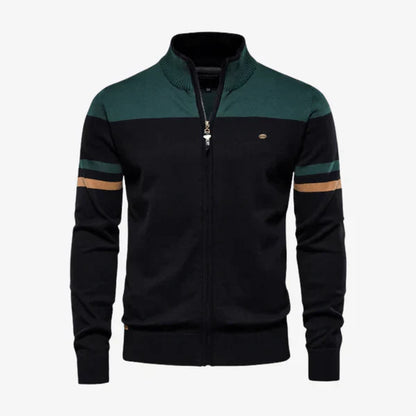 Falko - Stilvolle Zip-Jacke Moderner Kragen