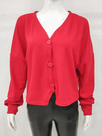 Bequeme Damen Strickjacke Pullover