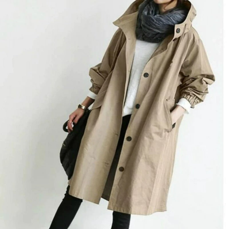 Stilvoller Damen Trenchcoat Wasserfest