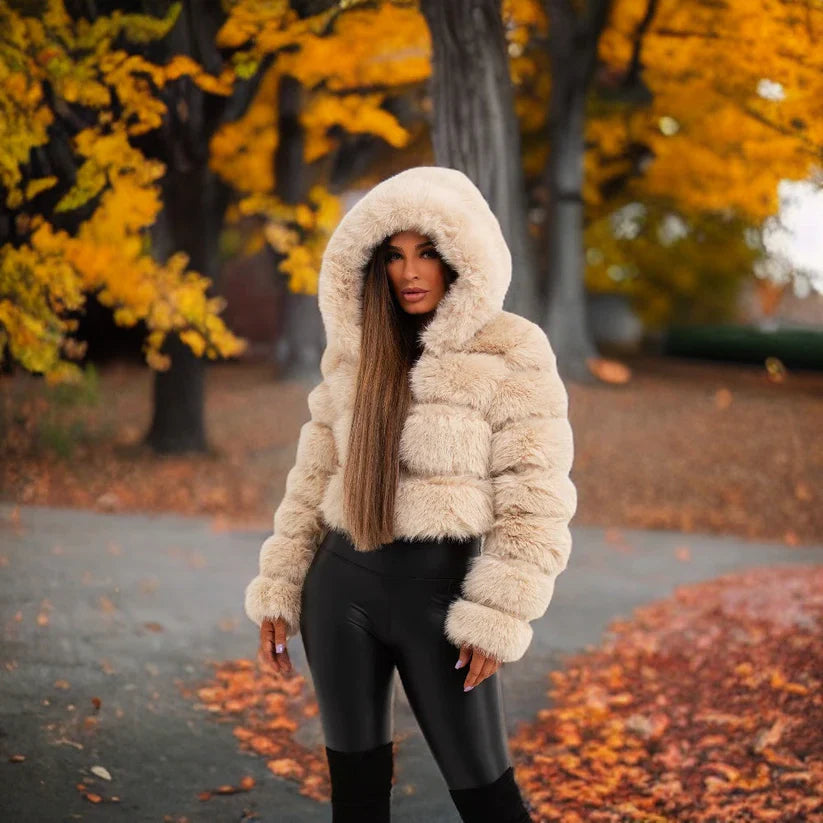 Eleganter Wintermantel Damen Modern