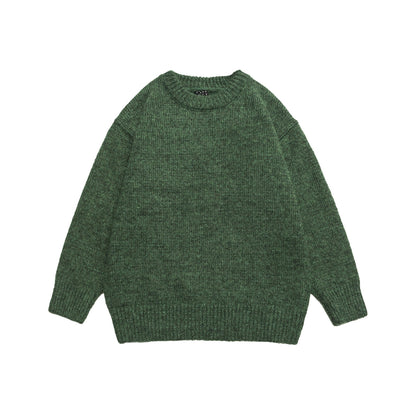 Klassischer Wollpullover Elegant Damen