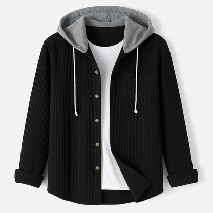 Corduroy Hoodie Bequem Warm