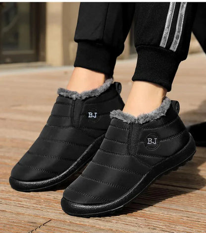 Winterstiefel Damen Warm Bequem