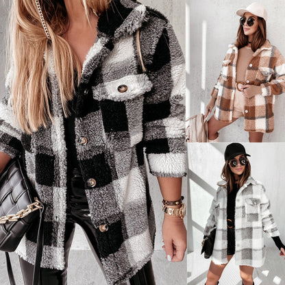Winterjacke Damen Holzfäller Style - IdealeKleiden