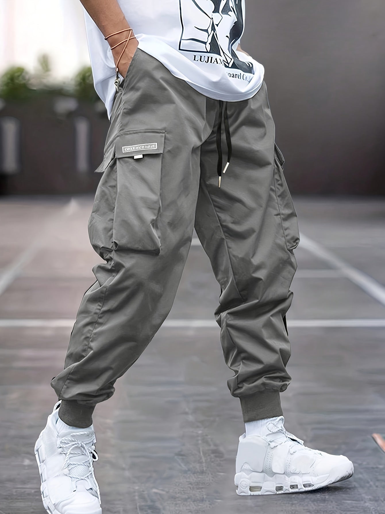 Bequeme Cargo-Hose Herren Leicht