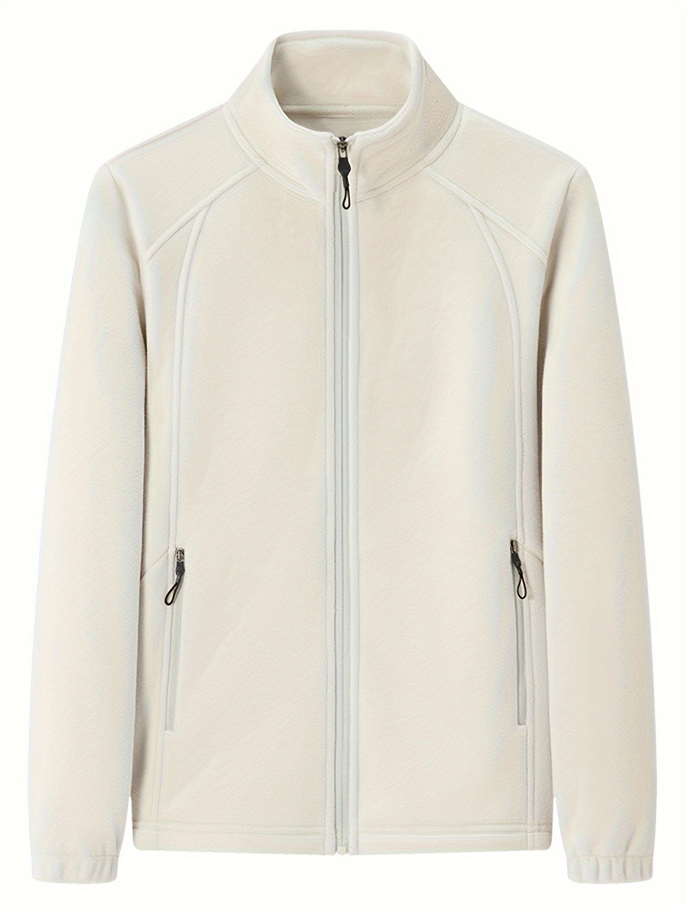 Damen Fleecejacke Warm Stehkragen Langärmlig