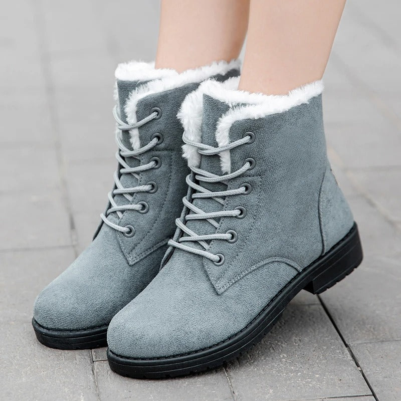 Elegante Damenstiefel Warm Winter