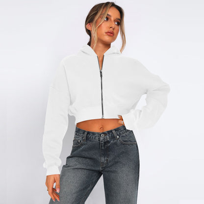 Weiche Fleece-Jacke mit Reißverschluss