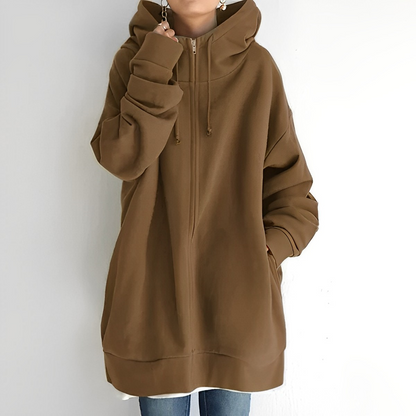Damen Hoodie Selbstbewusst Stil