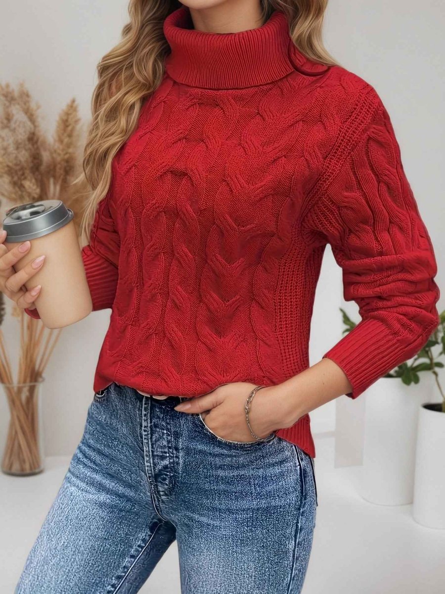 Feiner Strickpullover Damen Elegant