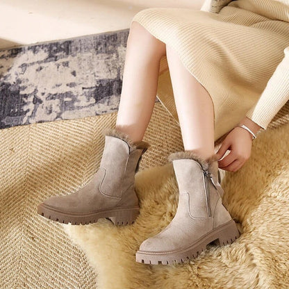 Kuschel Fleecestiefel Warm & Bequem - IdealeKleiden