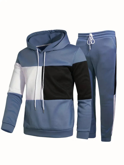 Herren Pullover Hoodie Set Warm Kuschelig