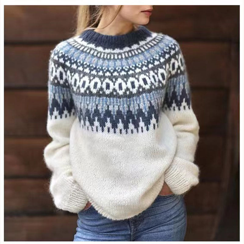 Isländischer Vintage Pullover Herren Grobstrick - IdealeKleiden