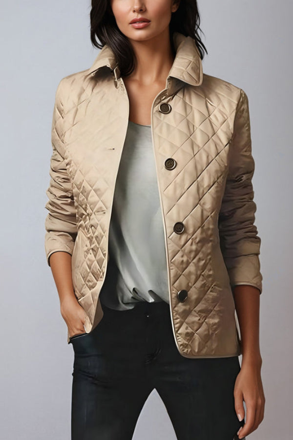 Slim Fit Herrenjacke Baumwolle Herbst Winter