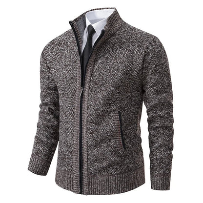 Stilvoller Strickpullover Männer Warm