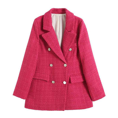 Schick Blazer mit Stehkragen Damen