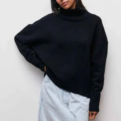 Damen Rollkragenpullover Slim Fit