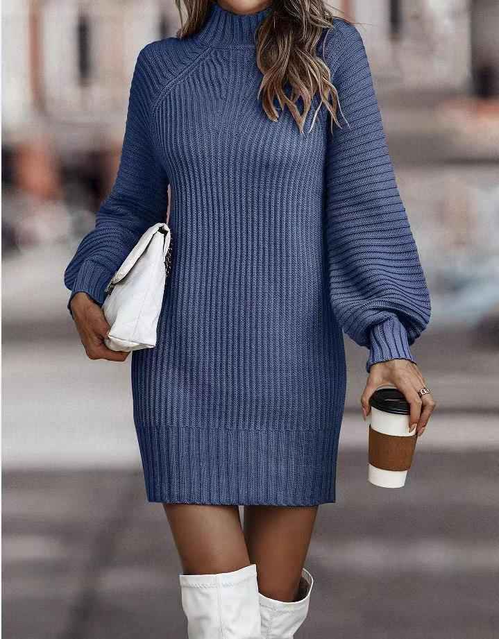 Enges Strickkleid Damen Elegant