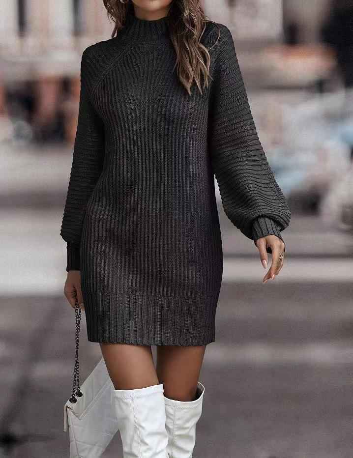 Enges Strickkleid Damen Elegant
