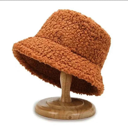Damen Fischerhut Weich Teddy