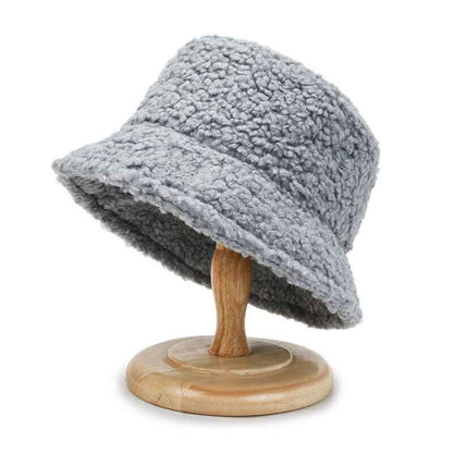 Damen Fischerhut Weich Teddy