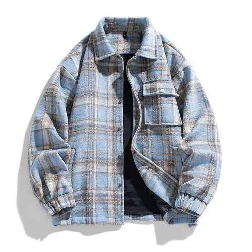 Herren Flanelljacke Warm Fleece - IdealeKleiden