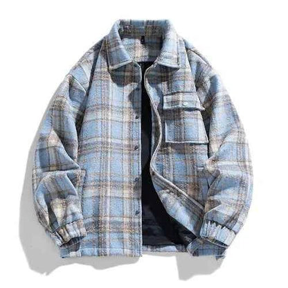 Herren Flanelljacke Warm Fleece - IdealeKleiden