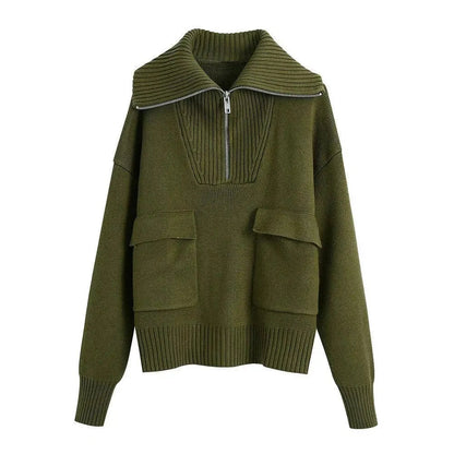 Damenschal Rollkragen Pullover Elegant